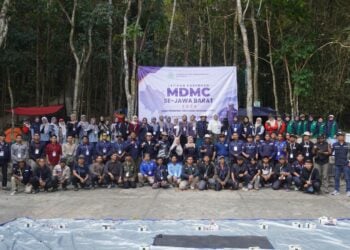 MDMC JAWA BARAT PERKUAT KAPASITAS DAN KESIAPSIAGAAN RELAWAN MELALUI LATIHAN GABUNGAN